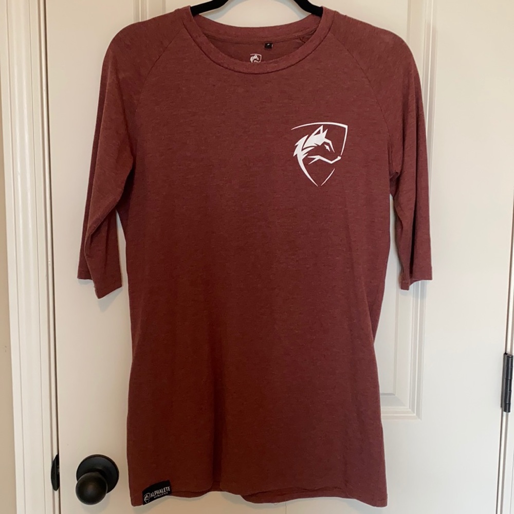 Alphalete baseball tee